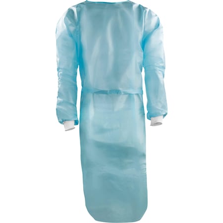 Blue Isolation Gown With Knit Wrists Blue2XLarge